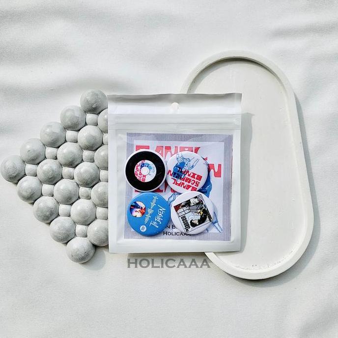 PIN BACK PACK /PIN BUTTON / PIN BAND HINDIA / PIN TAS AESTETIC / PIN BROS dasi instan Original