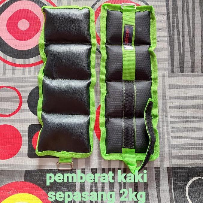 Pemberat kaki 2kg bendel kaki fitness Penguat otot kaki beban olahraga