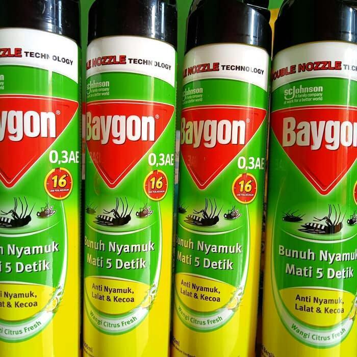 Baygon Aerosol | Baygon Semprot Citrus Fresh 600 ml