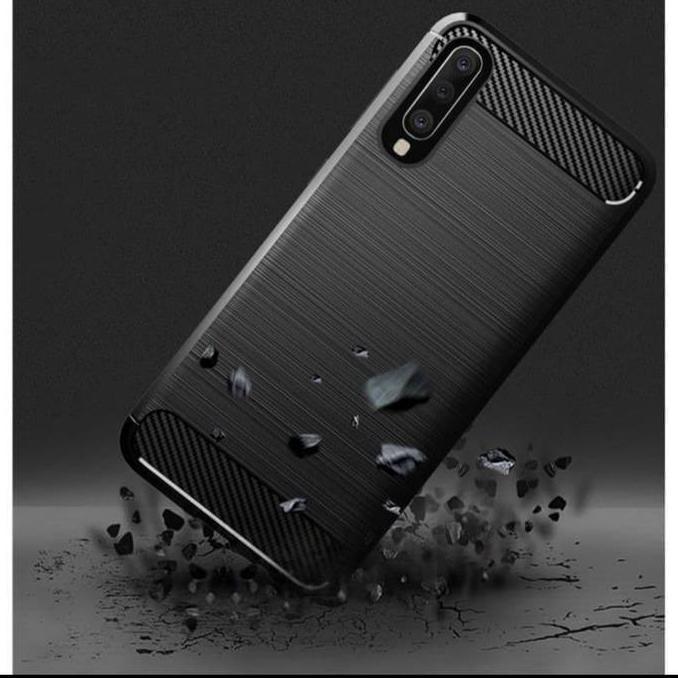 samsung galaxy A50s silicon softcase jelly karbon case