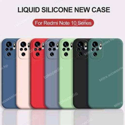 Case Xiaomi redmi note 10s softcase anti noda silicon