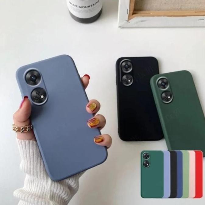 Oppo Reno 8T 4G softcase anti noda silicone case