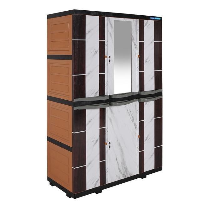 Lemari Baju 3 Pintu Plastik Lemari Pakaian Plastik 3 Pintu Bandung