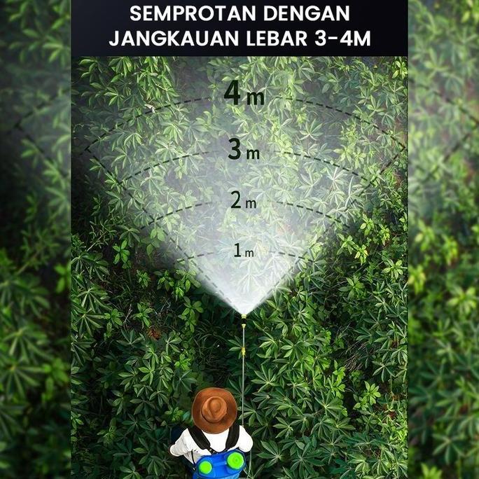 MDV Tangki Sprayer Manual 2 Liter Alat Semprotan Hama Padi and Sprayer 20 Liter Sprayer Elektrik20li
