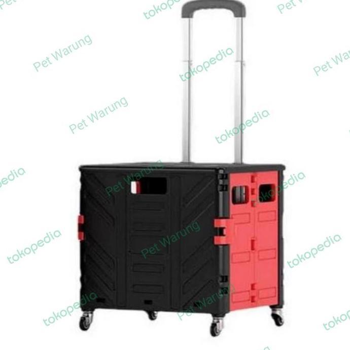 Pet Stroller Troli Anjing Kucing Hewan