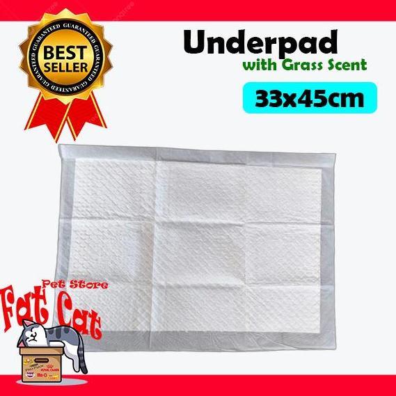 [GROSIR] Underpad alas kandang 30x45 cm training pad kucing anjing isi 50pcs