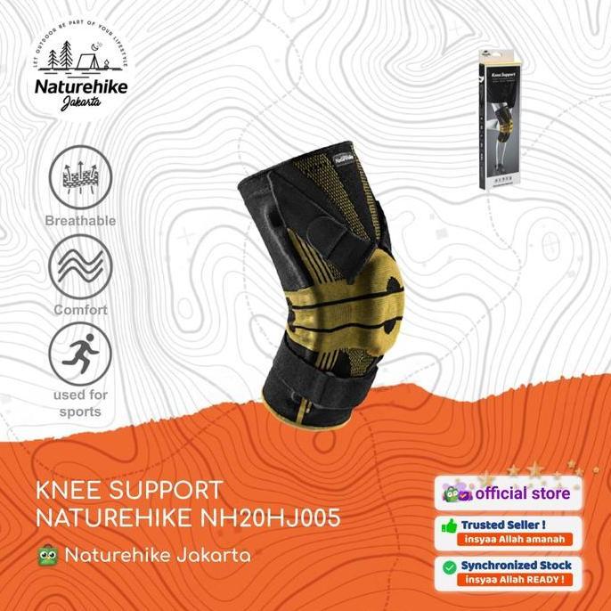 KNEE SUPPORT NATUREHIKE NH20HJ005 DEKER PELINDUNG LUTUT HIKING CAMPING