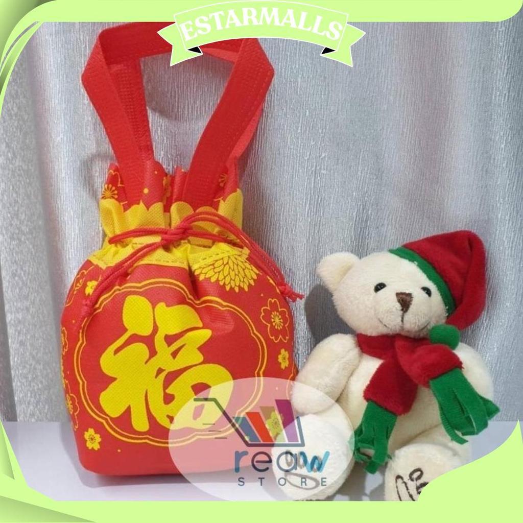 Goodie Bag Kantong Tas Kain Souvenir Parcel Hampers Imlek Sincia Kecil Rs Promo