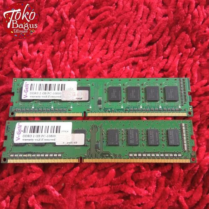ram pc ddr3 4 gb pc 10600 vgen per keg 2gb