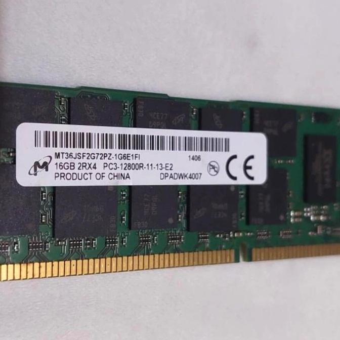 RAM SERVER DDR3 16GB PC12800R