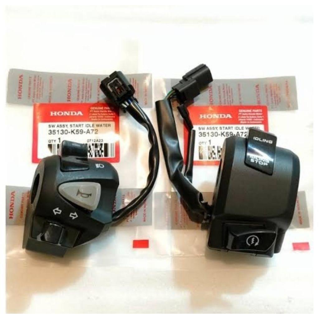 SAKLAR HOLDER ORIGINAL HONDA (KODE PART K59) UNTUK MOTOR VARIO 125/ 150/160