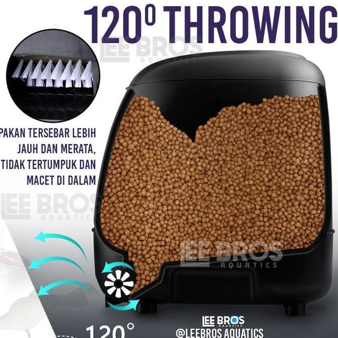 Bisadong- Londa Pond Feeder 10L / Automatic Fish Pond Feeder / Koi Feeder Kolam / Feeder Kolam Ikan 