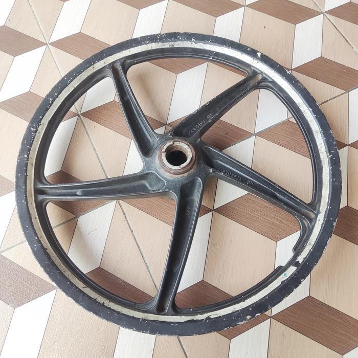 Ready velg velg racing depan ori revo absolutr supra x125 new original asli