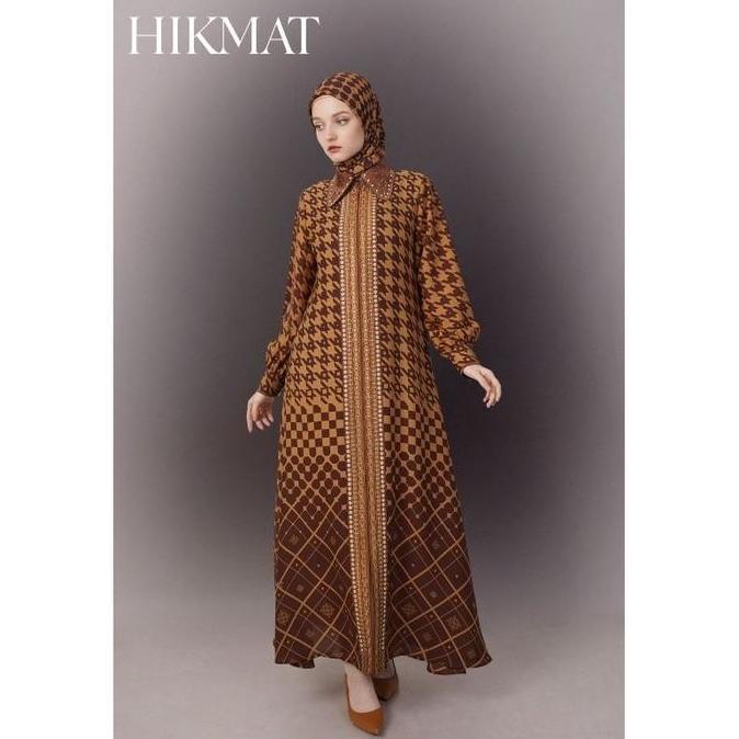 Spesial Hikmat Fashion Original A6673 Abaya Hikmat Noerbutikmuslim Abaya