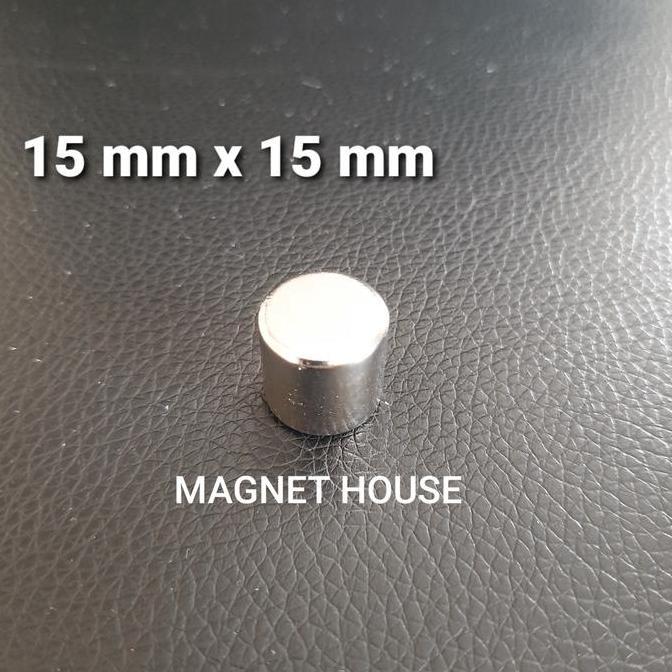 Redmegic- Magnet Neodymium Silinder Diameter 15X15 Mm 15X15Mm 15Mmx15Mm