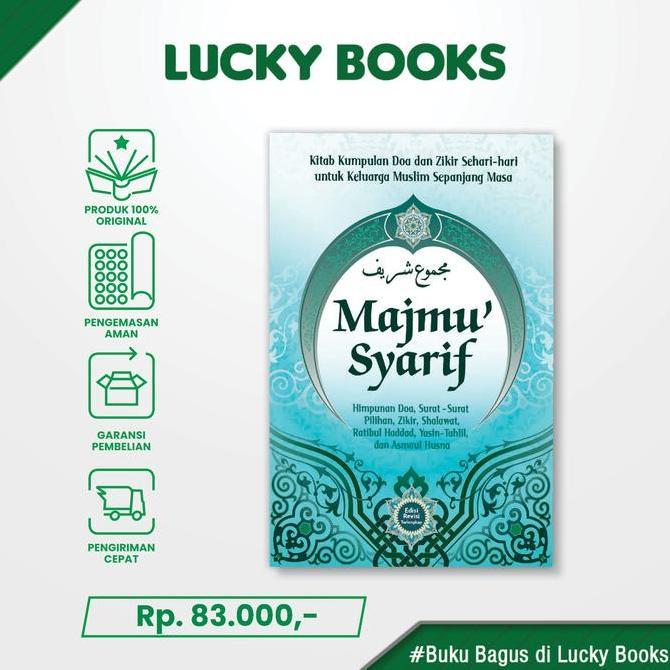 Termurah / Hot Sale Majmu Syarif Tosca Sc Buku Al Quran Yasin Tahlil Soft Cover