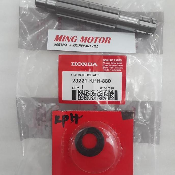 As Gear depan Kharisma Supra X 125 KPH Asli AHM