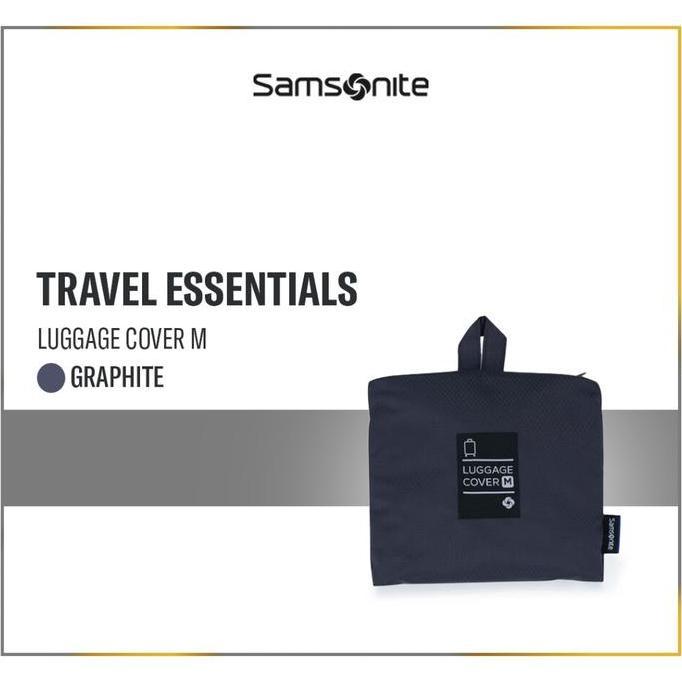 Samsonite Foldable Luggage Cover M - Graphite