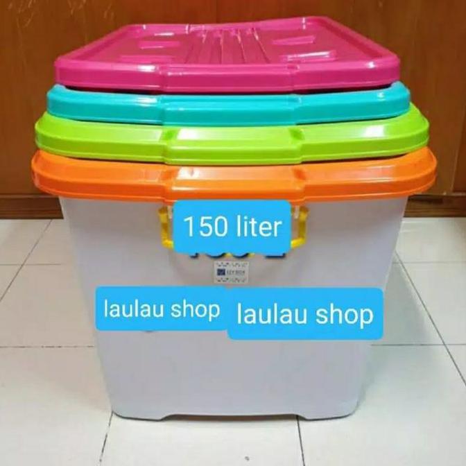 Ultitime- Container Box Ezy Cb 150 Liter Kualitas Hercules Cb150 Lion Star Wagon