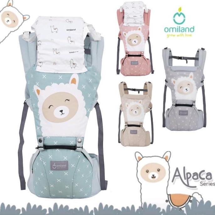 Omiland Gendongan Hipseat Alpaca Series