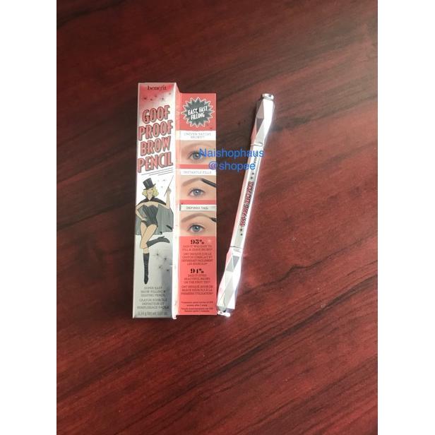 BENEFIT Goof Proof Eyebrow Pencil - Travel Size - Mini Size - Full Size - BENEFIT Brow