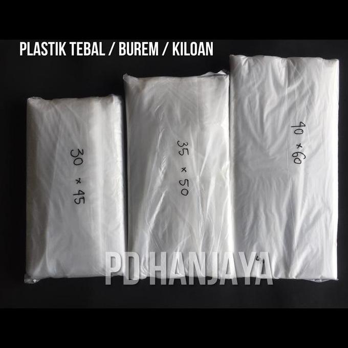 Yoiyouu- Plastik Tebal Kiloan / Plastik Burem - 1Kg