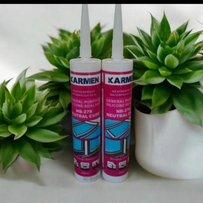 Ready silicone sealant/sealant netral/Lem kaca/Lem Alumunium Netral murah murah