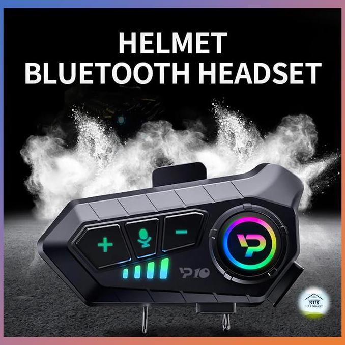 SPEEDVO Intercom Aksesoris Helm Bluetooth Radio FM Headset Helmet Motorcycle