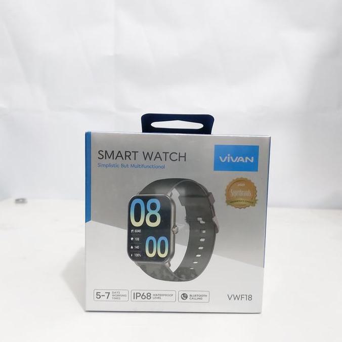 VIVAN VWF18 Smart Watch IP68 WATERPROOF LEVEL
