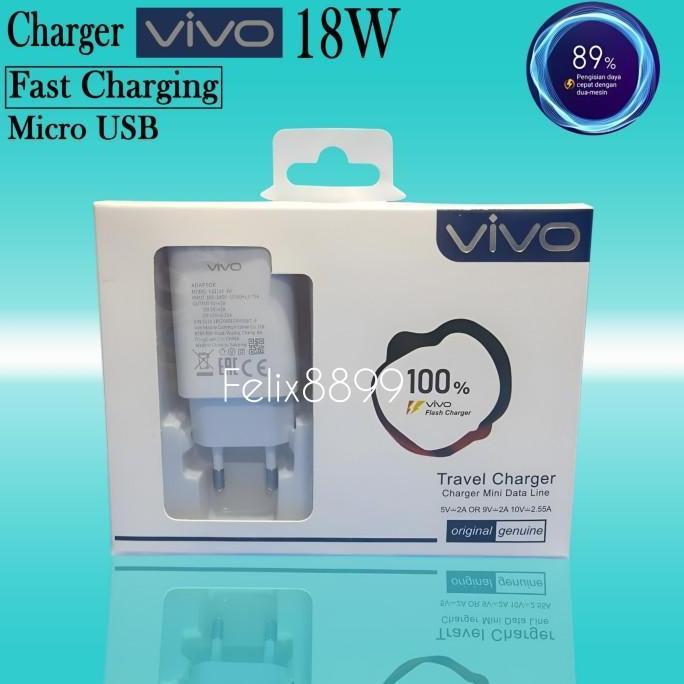 CHARGER VIVO Y12 Y12i Y12S ORIGINAL 100% FAST CHARGING MICRO USB