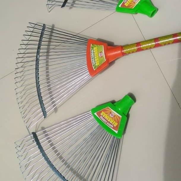 Sapu garuk cakar kawat besi sapu taman sapu daun
