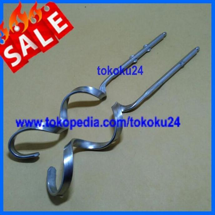 Sparepart Kocokan Agitator Spiral Mixer Philips HR 1530/ 1538 Asli