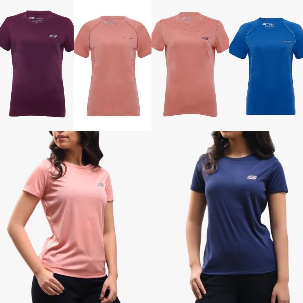 TERBARU Kaos Skechers Running / Sport Women Tee Original