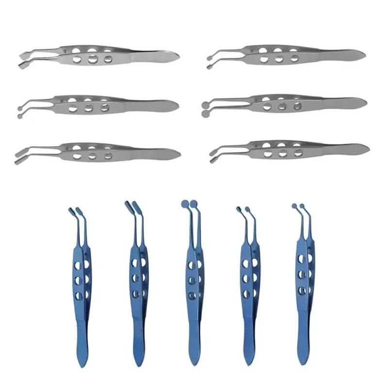 Meibomian Gland Forceps Squeeze and Turn Eyelid Clip Eyelid Blockage Dredge Massage Forceps Ophthalm