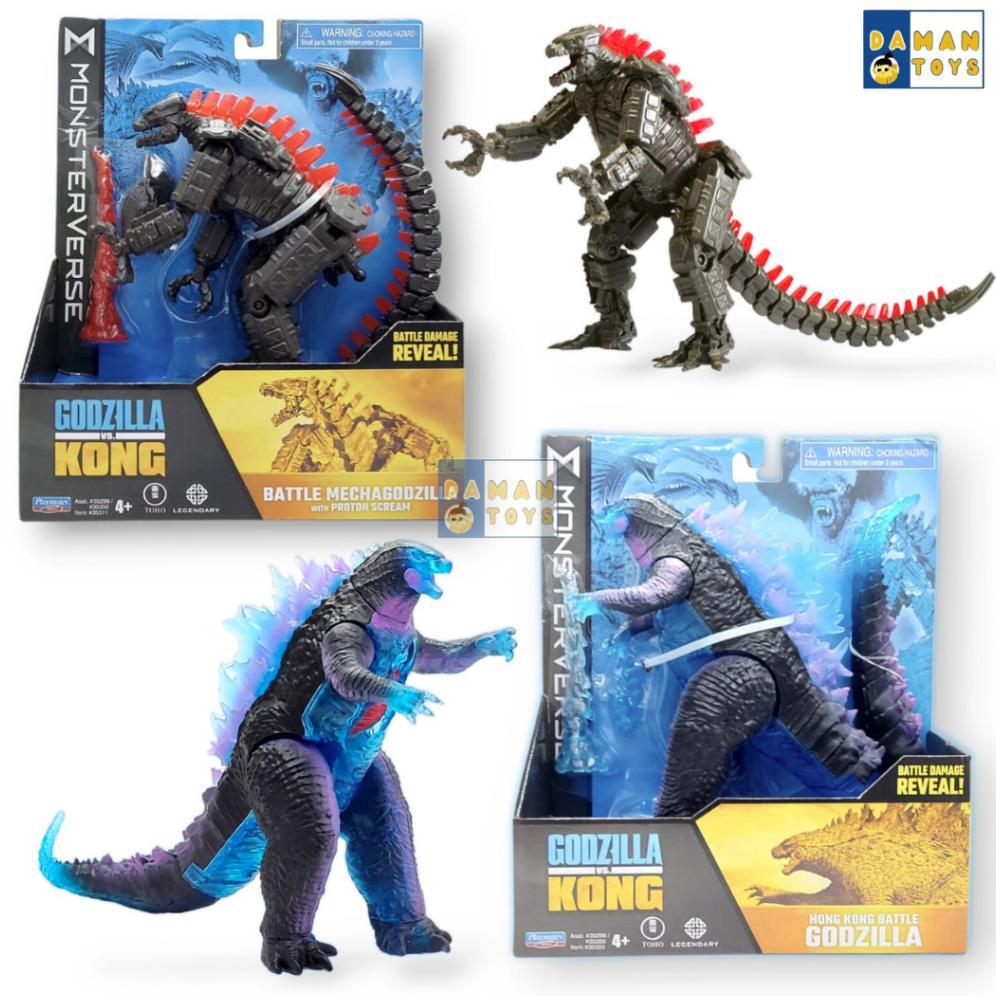 Mechagodzilla 2021 Action Figure Godzilla vs Kong Moster Kaiju Mainan Pajangan