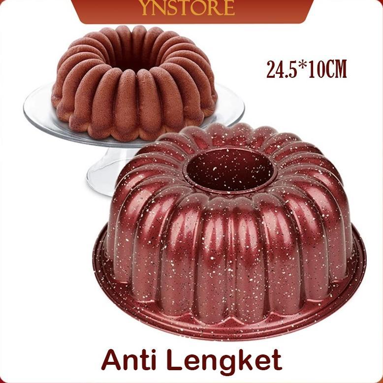 Loyang Kue Bolu Klasik Anti Lengket | Cetakan Marmer Kue Anti Lengket | Loyang Marmer Cetakan Kue Bo