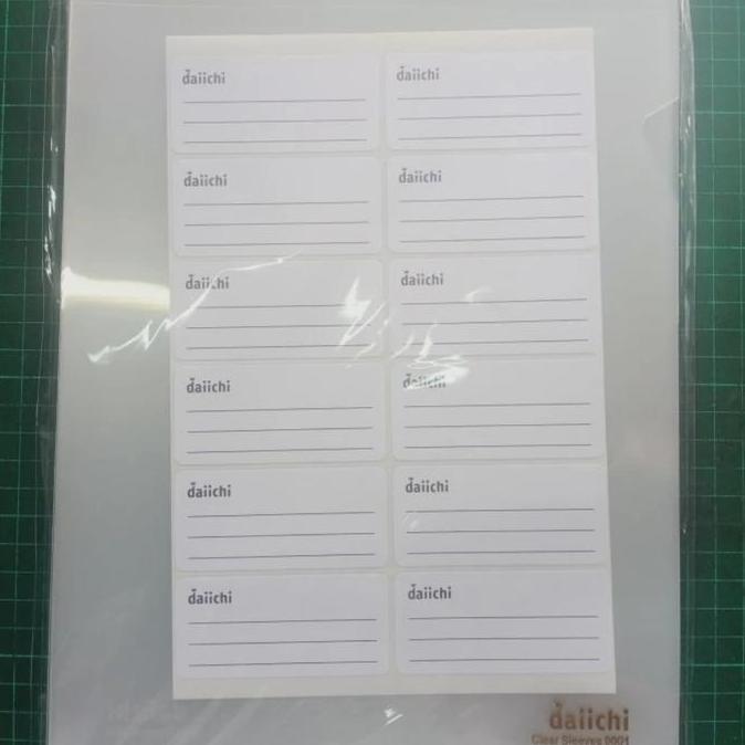 Dicdoc- Map Plastik /Map L Daichi /1 Pak Isi 12