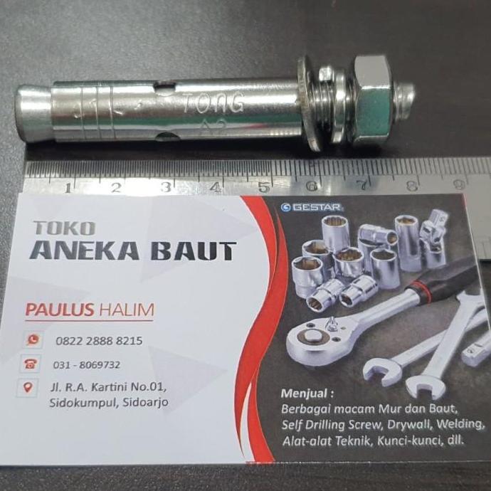 Dynabolt SS Stainless M12x80