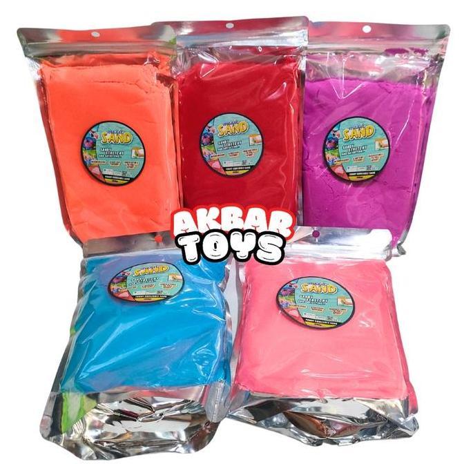 Refill Pasir Magic Sand Pasir Kinetik Pasir Ajaib 1 kg