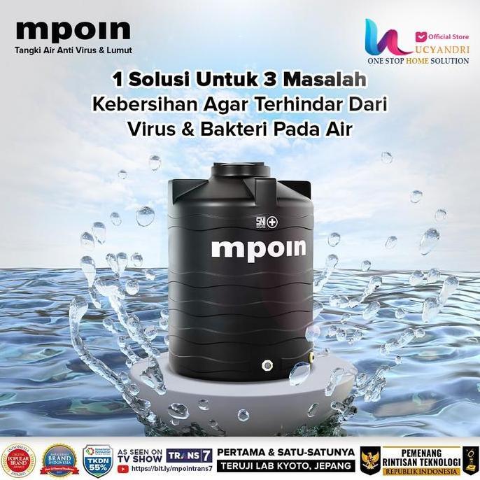 Miliki Toren Air Mpoin 5000 L Gelang Ring Tangki Air Tandon Mpoin Plus