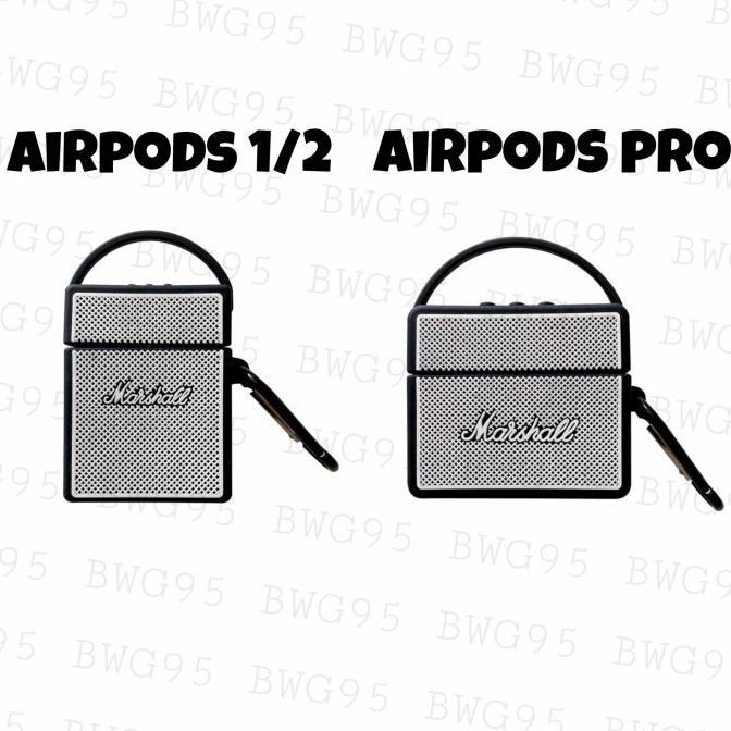 Airpods Case Marshall Speaker / Airpods Pro Case Marshall Speaker. Diskon