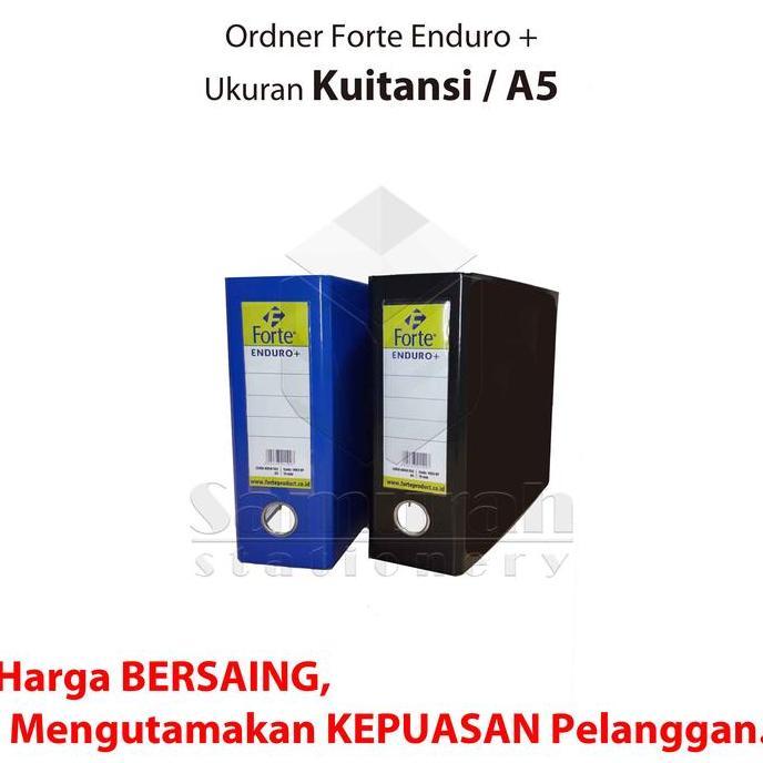Dicdoc- Ordner Forte Premium Enduro + Laminasi Ukuran Kuitansi / A5 Punggung 75 Mm / Map File 2 Luba