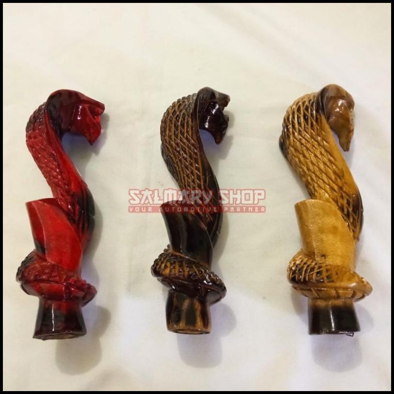 Tuas Persneling Tongkat Perseneling Perseneleng Motif Ular Kobra 20Cm Shif Knob Knob Mobil Truk Bis 