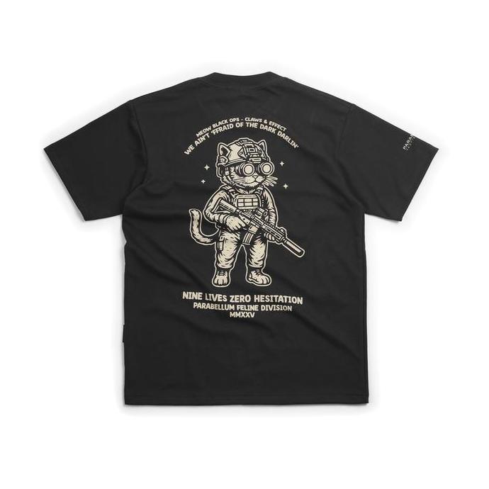 T-Shirt Parabellum Nocturnal Cat Best Quality