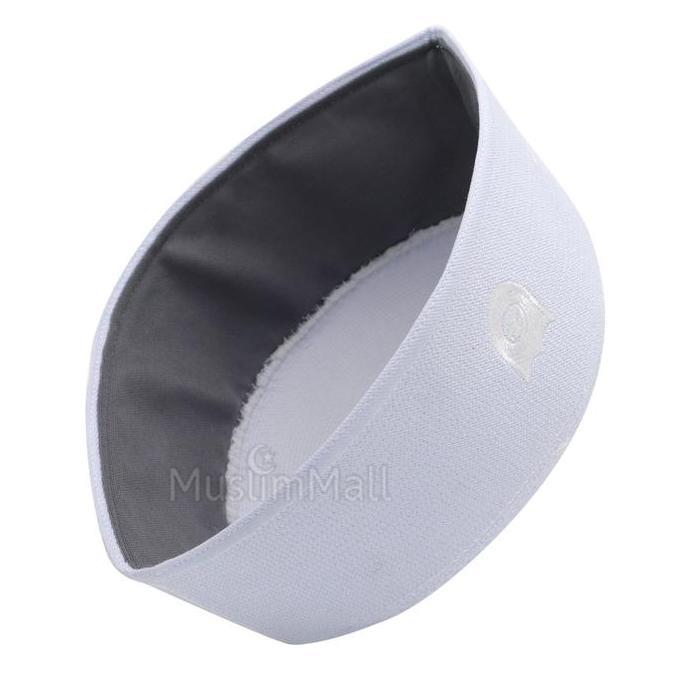 Wwwwx- Peci Malaysia Putih Polos Songkok Kopiah Putih Super Original The Kufi