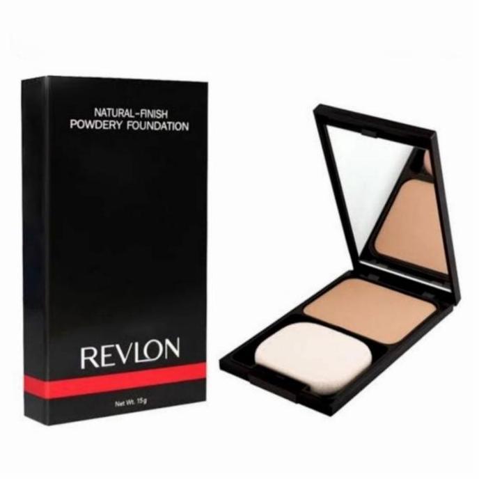 Xplus+- Revlon Bedak Powdery Foundation Original  Creamy