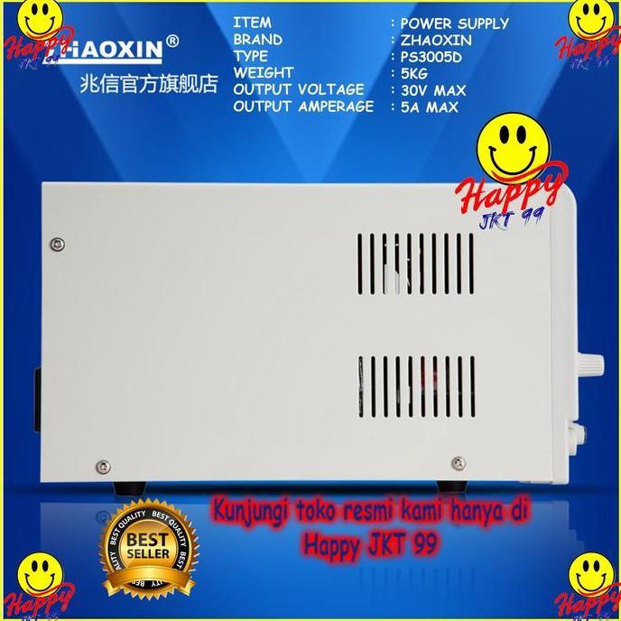 100% ORINAL POWER SUPPLY PSU DC ADJUSTABLE ZHAOXIN PS-3005D 30V 5A
