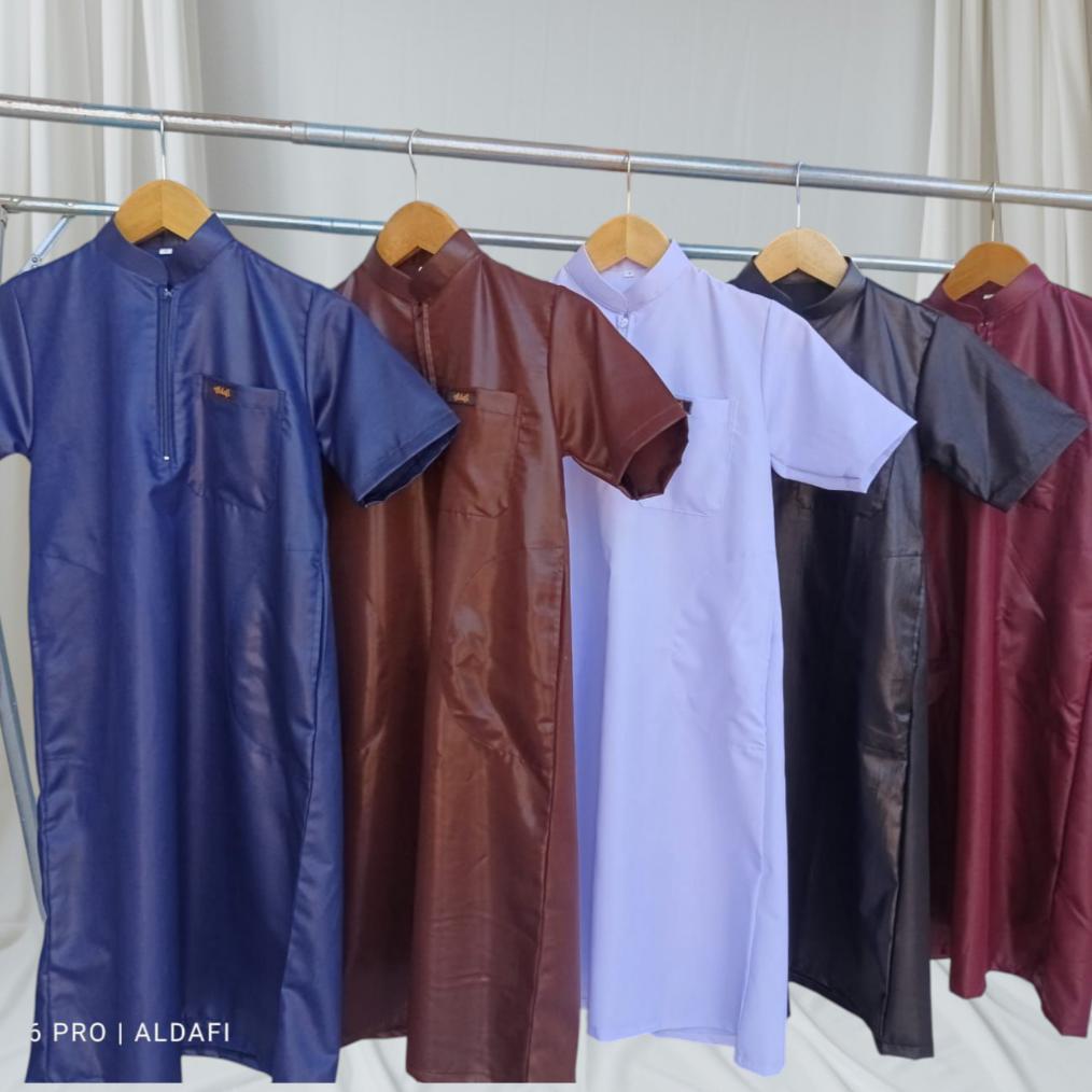 TERBARU JUBAH ANAK LAKI LAKI GAMIS ANAK LAKI LAKI LENGAN PENDEK GLOSY POLOS