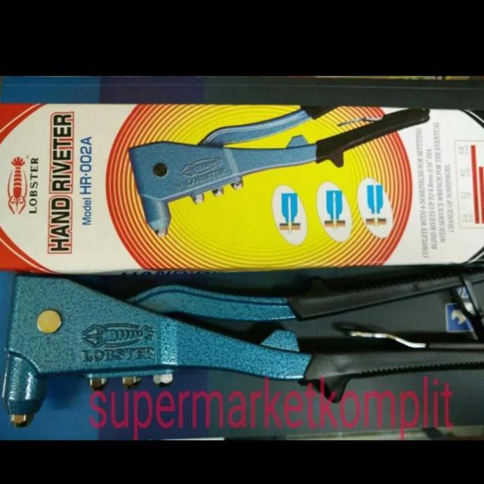 alat tang rivet brand lobster orinal made in japan