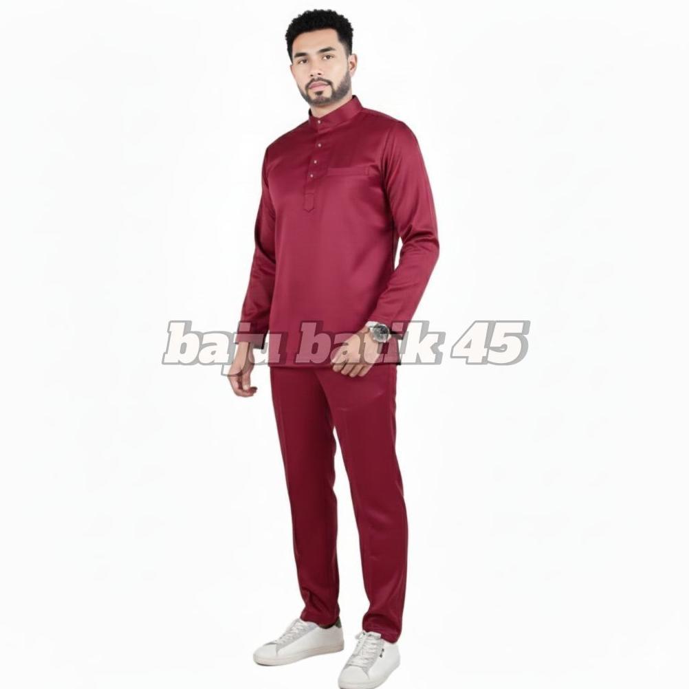 Big Promo Satu Set Dengan Celana Baju Kurung Melayu Baju Teluk Belanga Baju Melay
